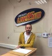 Rob Laffan interviewed on Limerick Today on Live95FM