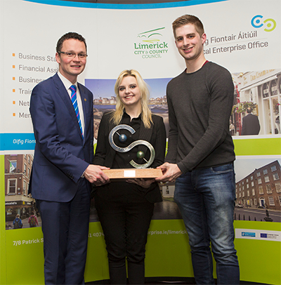 CDK Technology for winning Limerick’s IBYE Award Best New idea Pre-Trading