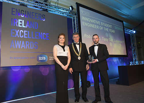 Tippy Talk Engineers Ireland Excellence Awards 2015