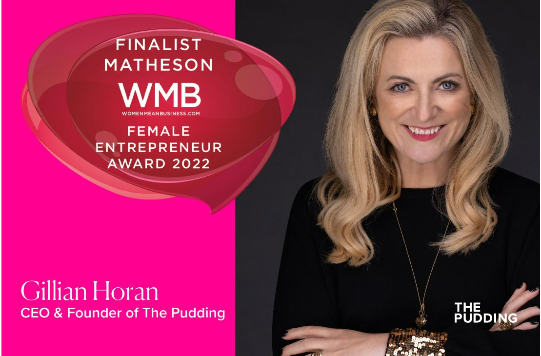 New Frontiers Alumni Gillian Horan nominated for Female Entrepreneur award