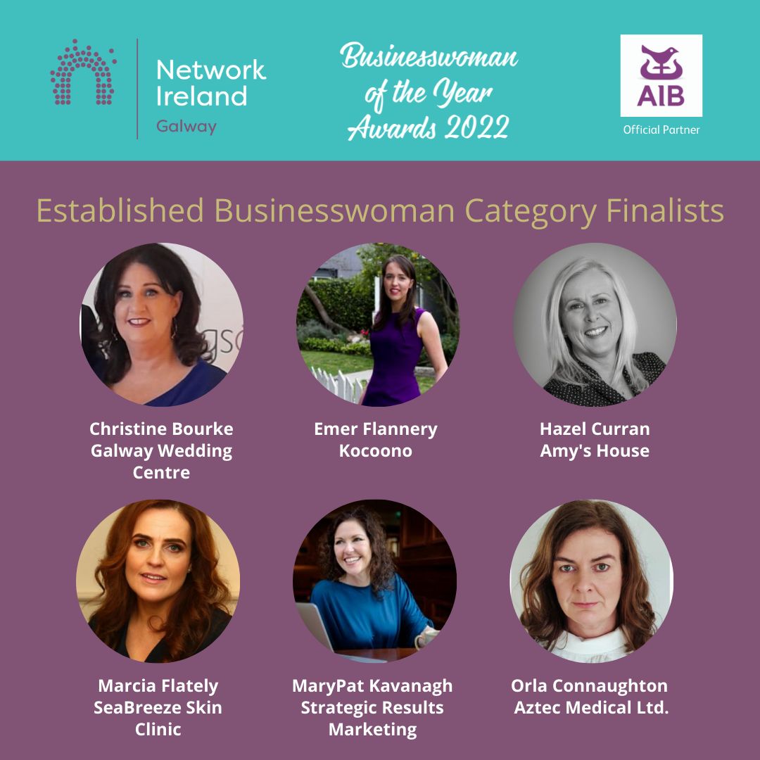 New Frontiers Alumni Emer Flannery finalist in Network Ireland Galway