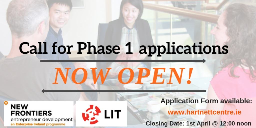 LIT Phase 1 Call for Applications Opens