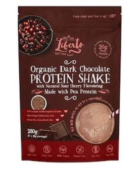 Liberto’s Organic Dark Chocolate Protein Shake named in the Top Ten best vegan protein shakes for 2018 by The Telegraph