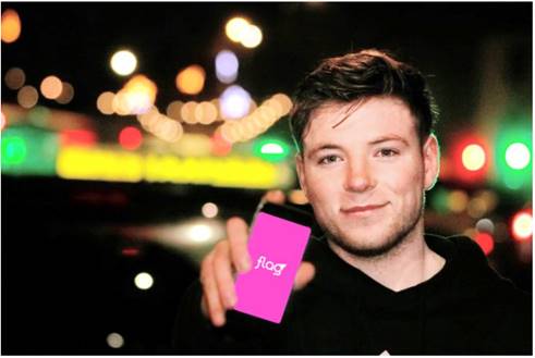 New Frontiers Participant Richie Commins to launch New Taxi “Flag” in Dublin this month